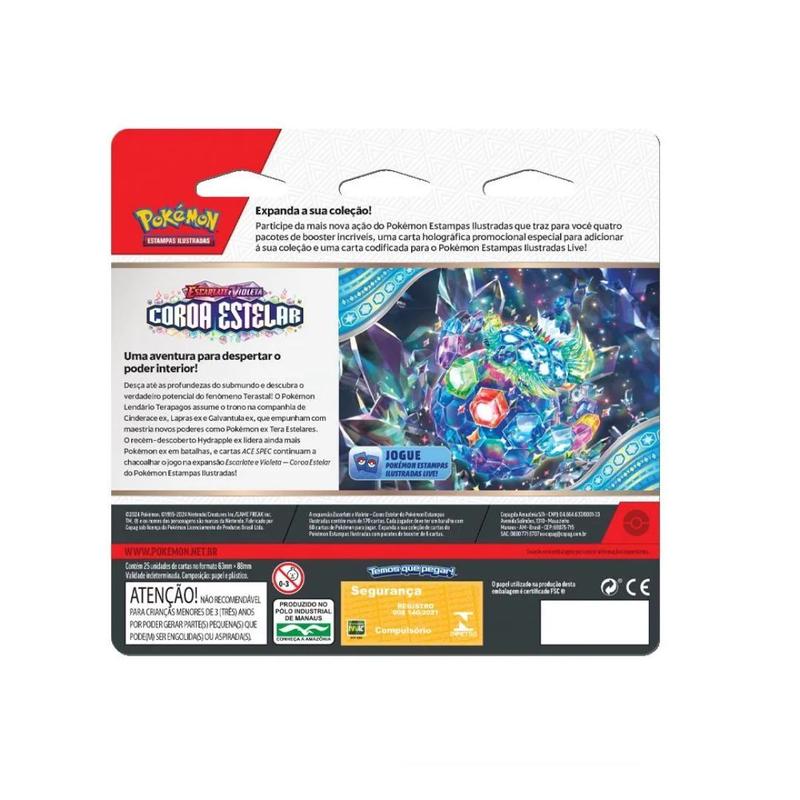 Pokémon TCG Coroa Estelar Quadruplo Latias Copag - Deck de Cartas